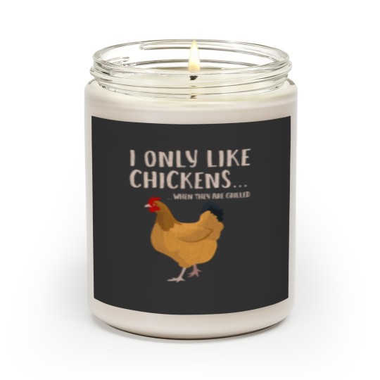 Discover Funny Grilled Smokes Chicken meat Jerking Scented Candles