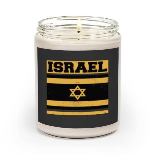 Discover Jewish Joke Patriotic Israeli Flag Gift Scented Candles