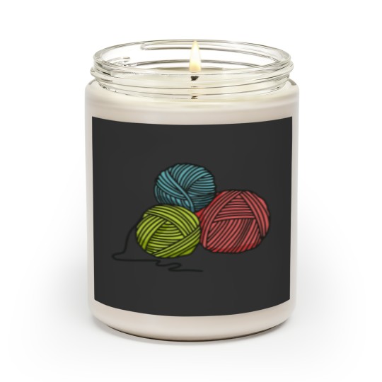 Discover yarn Scented Candles