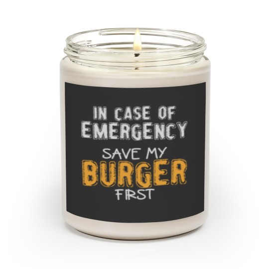 Discover Burger Saying | Eating Fast Food Meat Emergency Scented Candles
