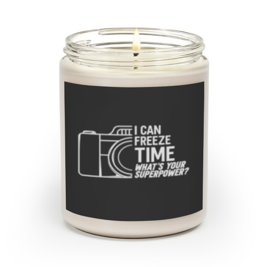 Discover I Can Freeze Time What's Your Superpower Scented Candles