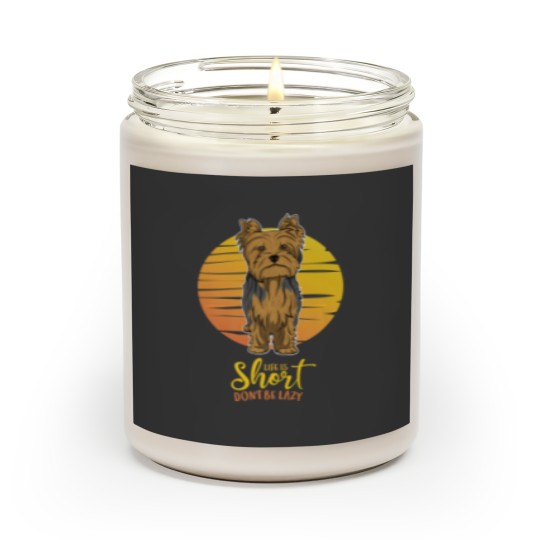 Discover Yorkshire Terrier Dog Vintage Scented Candles