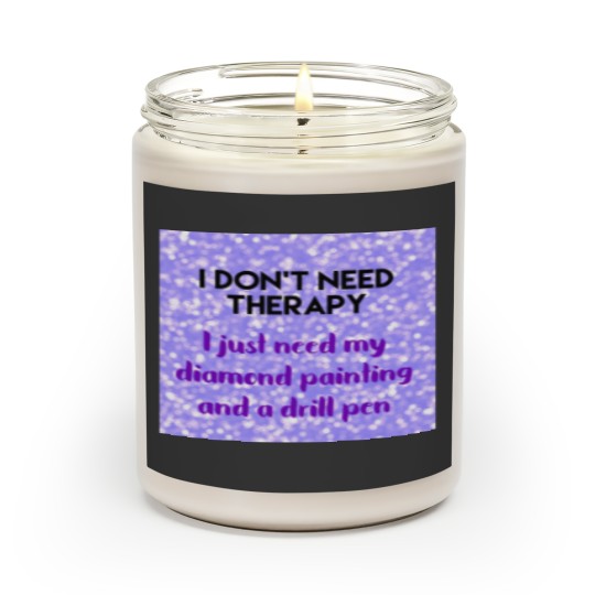 Discover Diamond Painting No Therapy Scented Candles