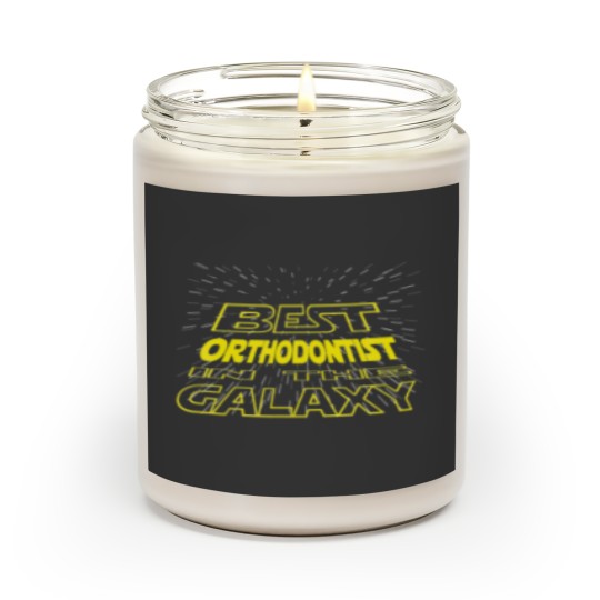 Discover Orthodontist Funny Cool Galaxy Job Scented Candles