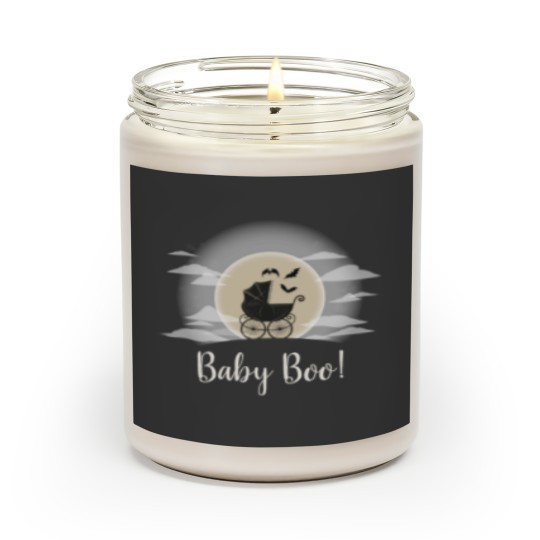 Discover Gothic Baby Shower Halloween Carriage Scented Candles