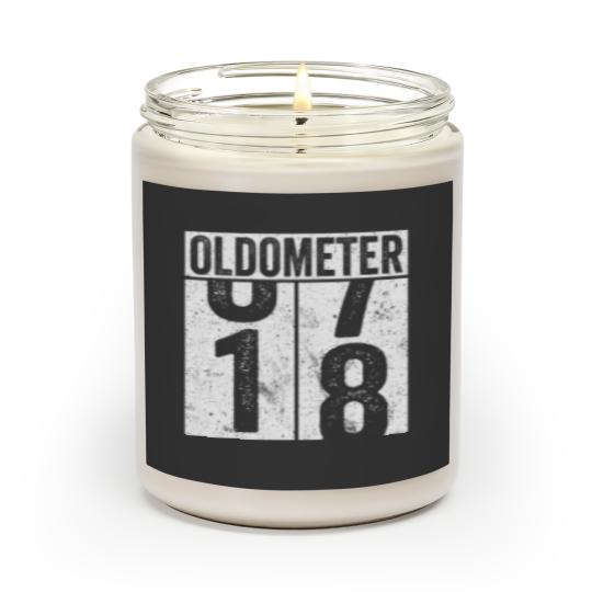 Discover 18 Years Old Oldometer Essential Scented Candles