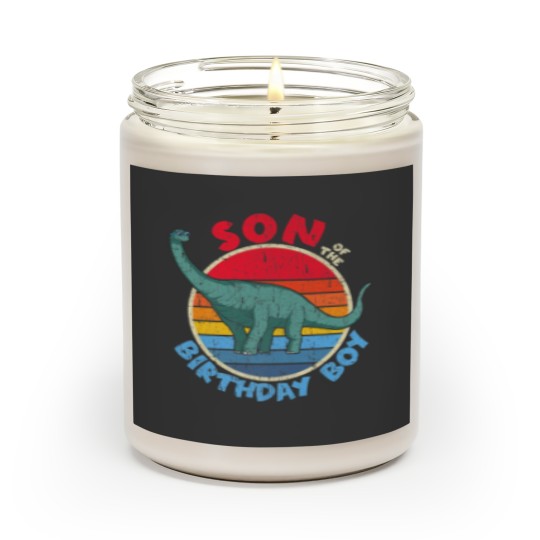 Discover Boy Birthday I Son I Brachiosaurus I Family Matchi Scented Candles