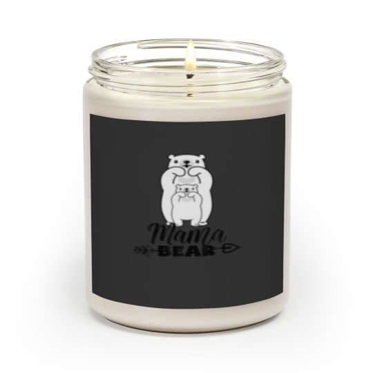 Discover Mama Bear Love Bear Funny Mothers Day Fathers Day Scented Candles