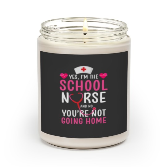 Discover Yes, I'm The School Nurse Nursery Scented Candles