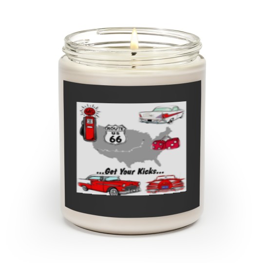 Discover Vintage Get your kicks s and gifts Scented Candles