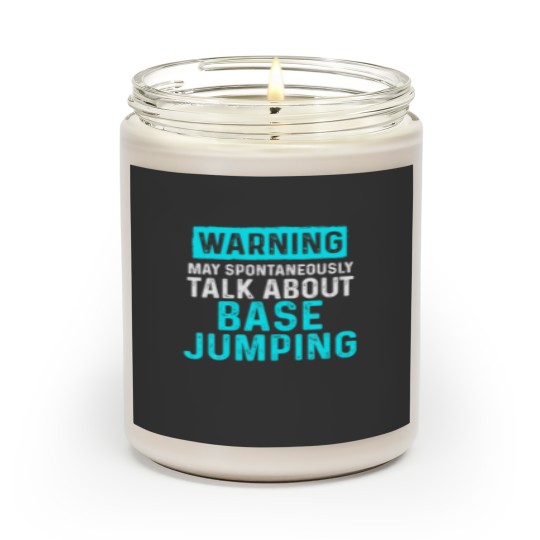 Discover Base Jumping Lover Base Jumper Scented Candles