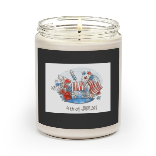 Discover Happy 4th of July Scented Candles