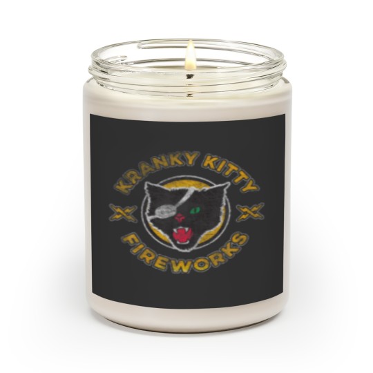 Discover Kranky Kitty Fireworks Funny Pirate Cat Scented Candles