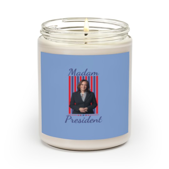 Discover Kamala Harris Presidential Scented Candle - Madam President