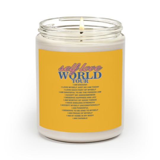 Discover Trendy Self Love Oversized Scented Candle