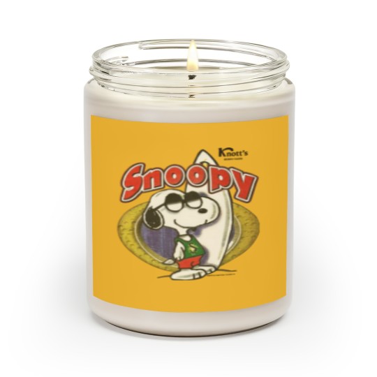 Discover Vintage 90s Snoopy Knotts Berry Farm Scented Candles