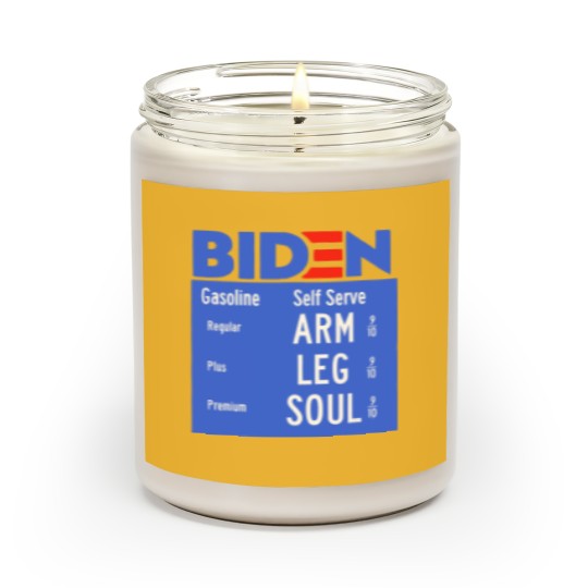 Discover High Prices Inflation Bad Economy Gas Pump Joe Scented Candles