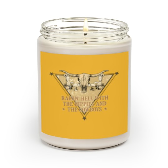 Discover The Hippies & The Cowboys Scented Candles, Raisin' Hell With The Hippies and The Cowboys