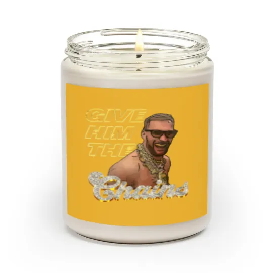 Discover Kirk Cousins Chains Scented Candles, Rocking Ice Diamonds Necklaces Scented Candles