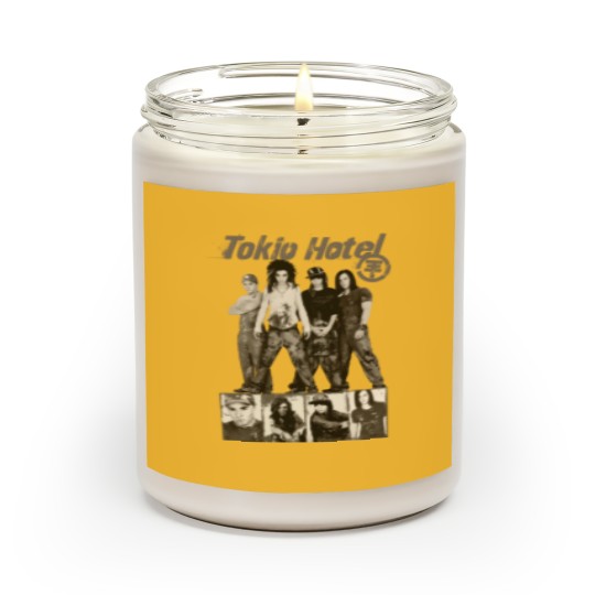 Discover Tokio Hotel Concert 2023 Scented Candles, Band music world tour 2023
