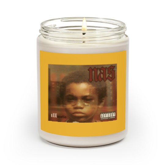 Discover Nas Illmatic Album Vintage Music Scented Candles