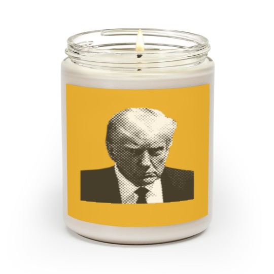 Discover Unisex Ultra Cotton Trump's Mugshot Scented Candles