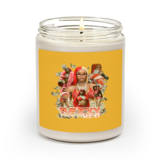 Discover Sexxy Red Tour 2023, Limited Sexyy Red Scented Candles, Vintage Sexyy Red 90s Scented Candles