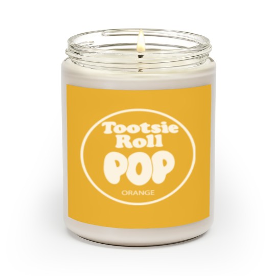 Discover Tootsie Roll Pops, Orange Color Scented Candles, Funny Candy Scented Candles, Group Scented Candles