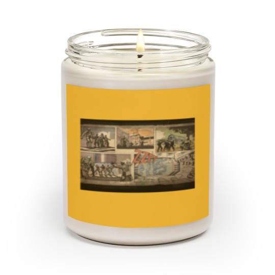 Discover Kino Der Toten COD Zombies Comic Loading Screen Scented Candle