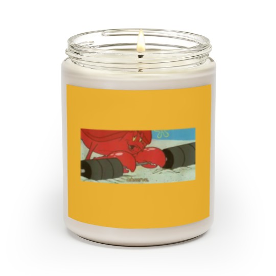 Discover Larry the Lobster Observe Meme Scented Candles