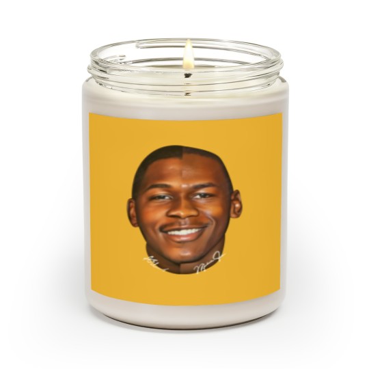 Discover Anthony Edwards Michael Jordan Timberwolves Graphic Scented Candles