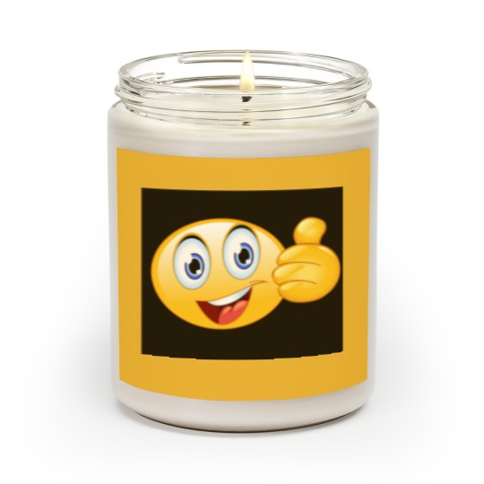 Discover Thumbs up smiley face Scented Candles