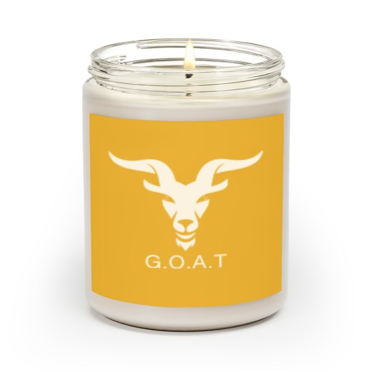 Discover G.O.A.T Scented Candle for Greatest of All Time Fans