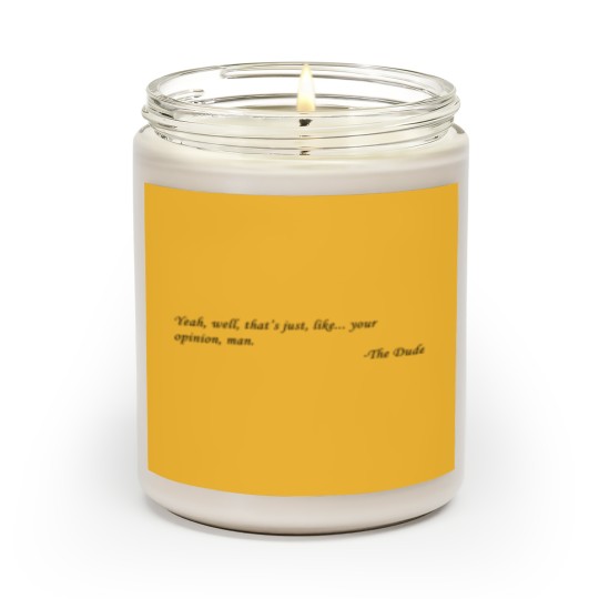Discover The Dude  4 Scented Candles