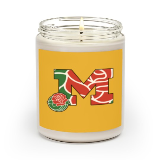 Discover Michigan Rose Bowl Scented Candles, Rose Bowl 2024 Scented Candles