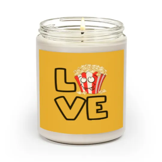 Discover Love Popcorn - Popcorn Lovers - Scented Candles
