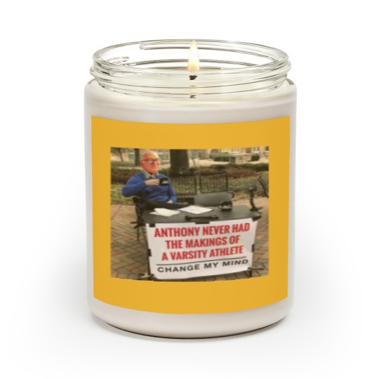Discover Soprano's Anthony Never Had The Makings Of A Varsity Athlete Change My Mind Scented Candles