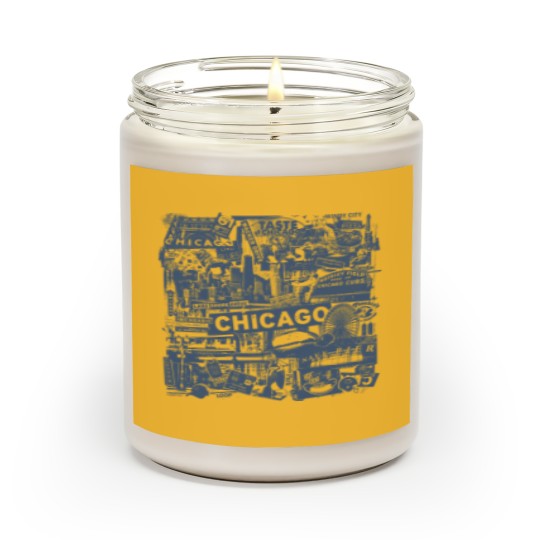 Discover Chicago Windy City Vacation Scented Candles
