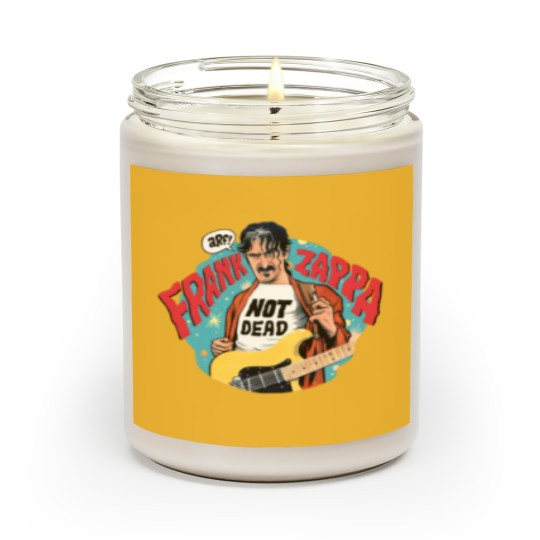 Discover Frank Zappa Scented Candles Inspired by Quotes