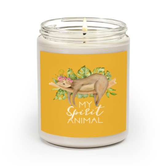 Discover Sloth Scented Candles