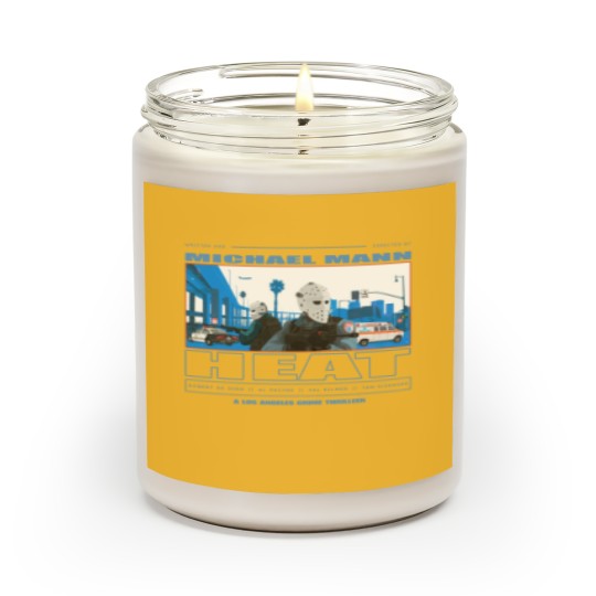 Discover Heat Movie Graphic Scented Candle - 90s Action Film Memorabilia