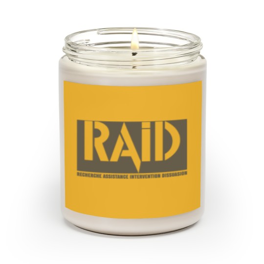 Discover RAID French Police Tactical Unit Essential Scented Candles