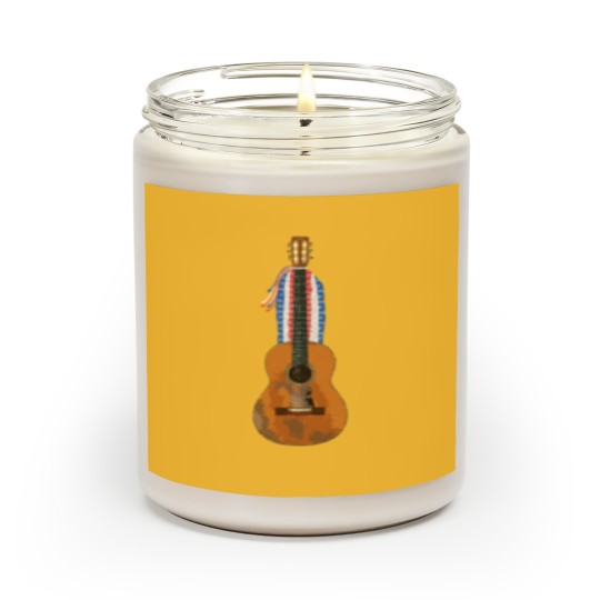 Discover Willie's Iconic Trigger Acoustic Guitar Scented Candles