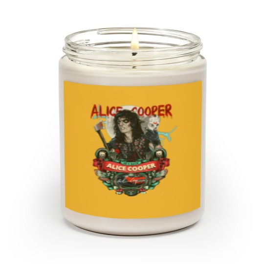 Discover Signature Alice Cooper He's Back Scented Candles, Alice Cooper Vintage