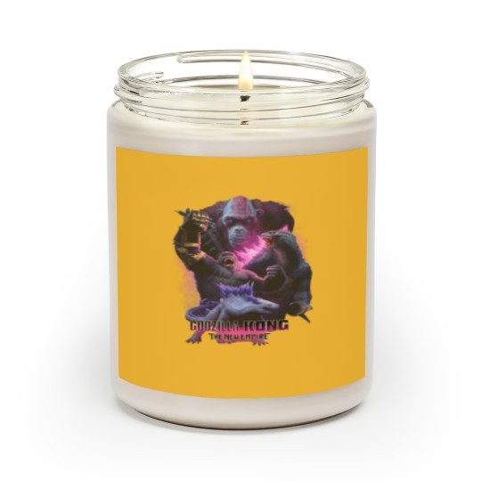 Discover god zilla X Kong The New Empire 2024 Scented Candles, god zilla X Kong Scented Candles