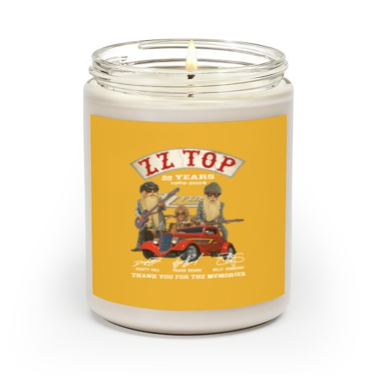Discover ZZ Top 55 Years Thank You Scented Candles
