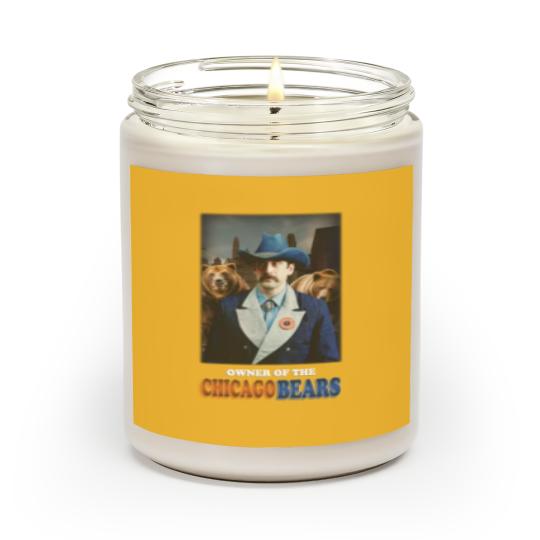 Discover Aaron Rodgers Chicago Bears Owner Scented Candles
