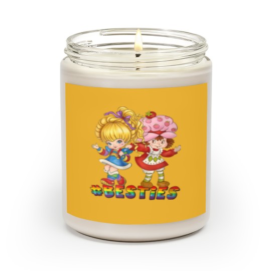 Discover Besties Rainbow Brite Proud LGBT 90s Nostalgia Scented Candles