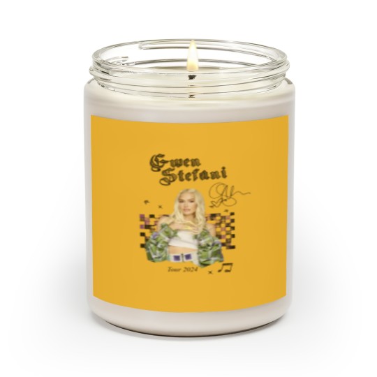 Discover Gwen Stefani Tour 2024 Gift For Fan Scented Candles