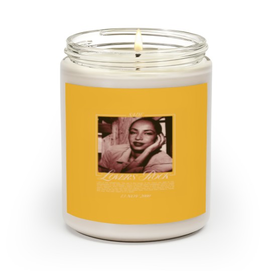 Discover Sade Lover Rock 2000 Scented Candles, Sade Fan Gift Unisex Scented Candles